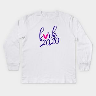 fuck 2020 - maldito 2020 Kids Long Sleeve T-Shirt